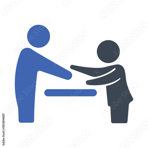 Registration desk icon