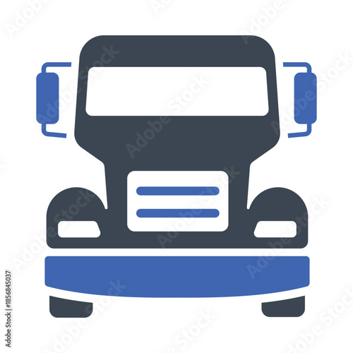 18 Wheeler Semi Truck icon