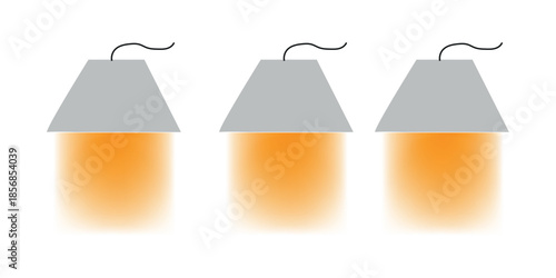 Vector illustration of a set of yellow and colored pencils with a blank cardboard price tag and retail sale label for business shopping or gift design