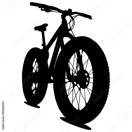 Fat Bike clip art preview