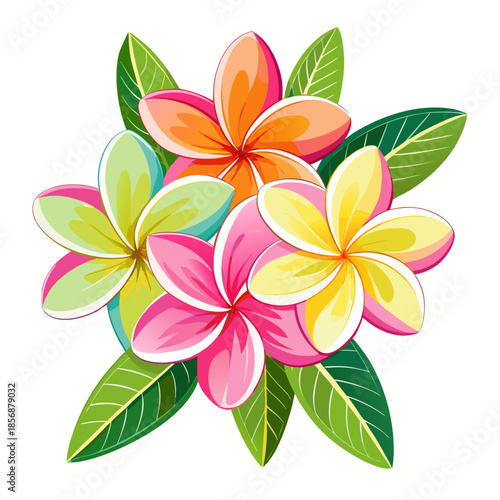  frangipani vector
