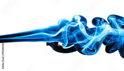  Swirling wisps of bright blue smoke, with forming abstract shapes and patterns, isolated on_.png