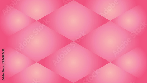 Pink abstract heart pattern geometric wallpaper design