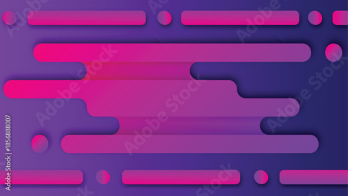 Abstract colorful puzzle background with glossy web buttons and icons for website design