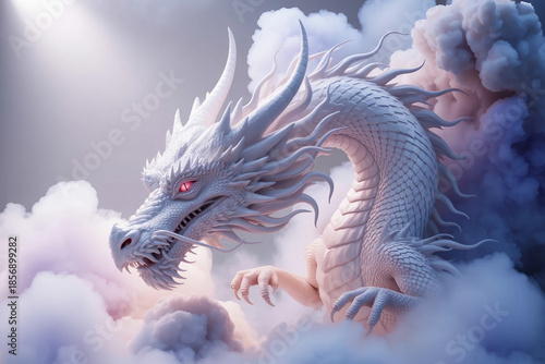 chinese dragon statue