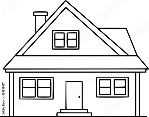 Home silhouette vector, home icon symbol, house black vector silhouette