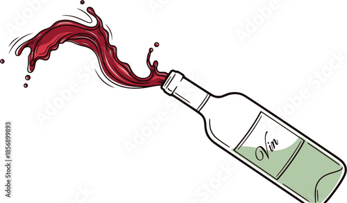 Transparent PNG available
Set of wine bottle with wine glasses vector icons. Drink alcohol. Vector