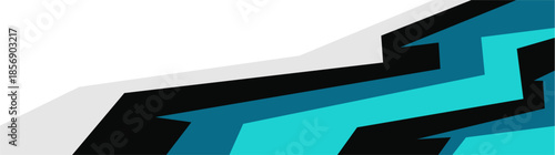 Vector car sticker wrap design. Graphic abstract line racing background kit design for vehicles, race cars, rallies, adventures, and liveries.