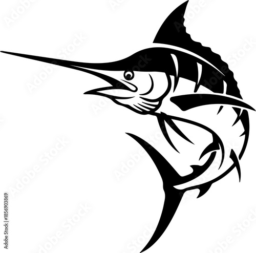 Fishing Elements Vector Set