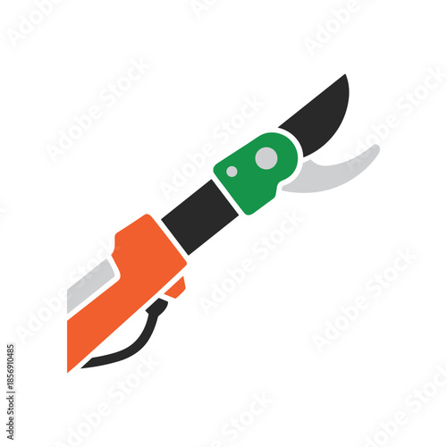 Gardening Tool Pruning Shears for Cutting Branches.