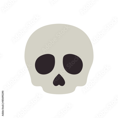 skull death scary halloween dead skeleton toxic pirate dying from laughter emoji symbol sign icon vector illustration isolated flat