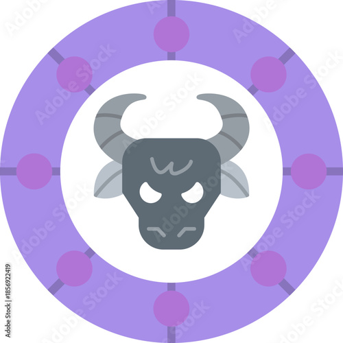 Ancient Zodiac Manuscript Icon