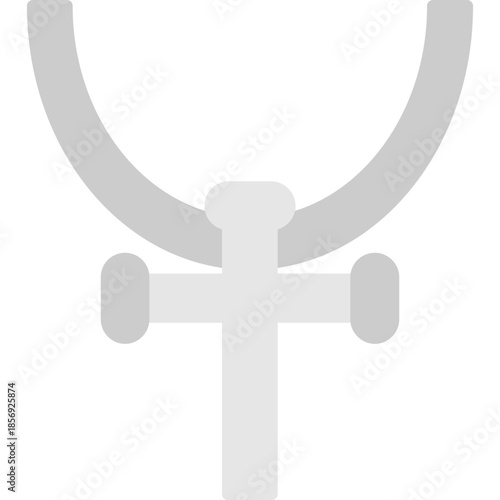 Cross Pendant Necklace Icon