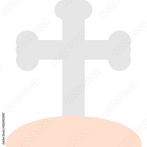 Crucifixion Cross Hill Icon