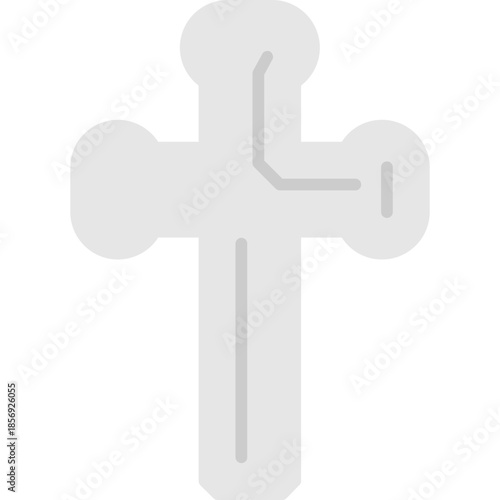 Easter Cross Symbol Icon
