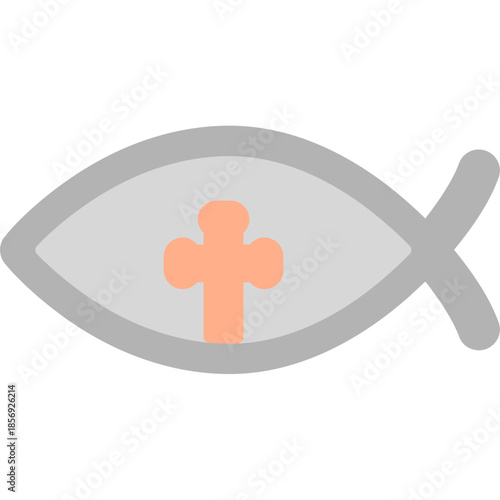 Jesus Fish Ichthys Icon