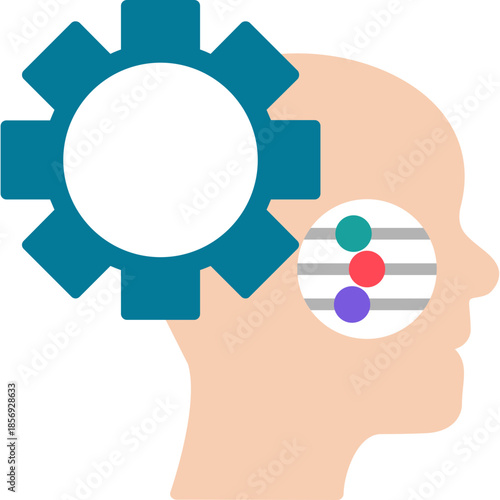 Self Regulation and Mental Control Head Icon