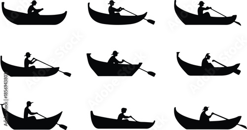 Rowboat Icon Set  Rowboat Icons – Top Collection