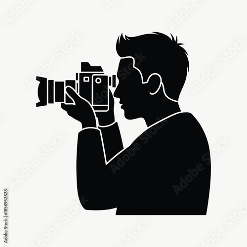 Person taking a photograph