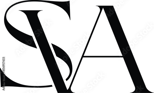 Letter SVA clothing logo