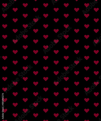 seamless pattern with hearts