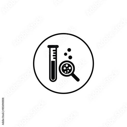 Laboratory Research Analysis Icon