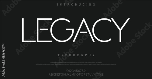 Classic beautiful Modern luxury Serif Letter Minimal Fashion. Typography decoration logotype fonts, wedding, logos. vector illustration