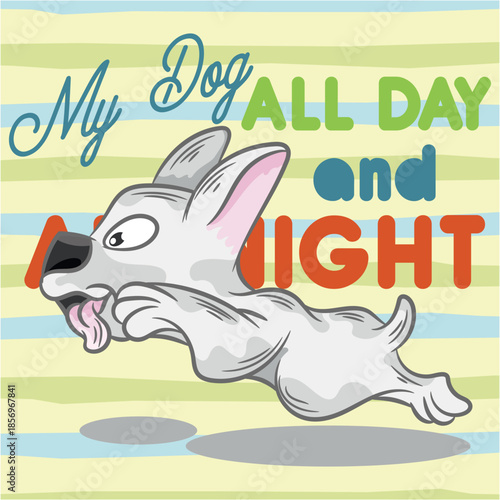 French bulldog design with numbers, patches, and decorative elements in a collegiate sportswear style. Patches and rhinestones with crystals.