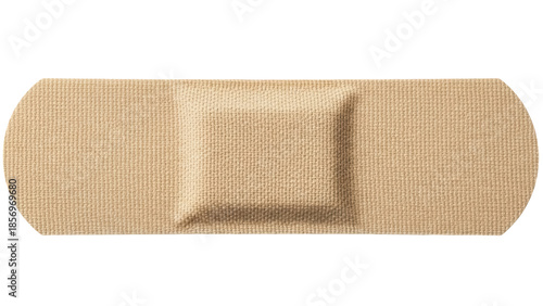 Tableau sur toile Adhesive bandage PNG isolated on transparent background, first aid plaster for w