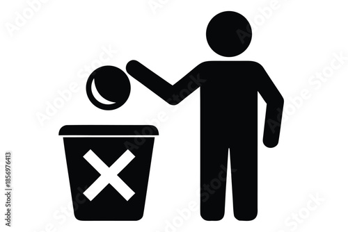 user remove vector icon silhouette