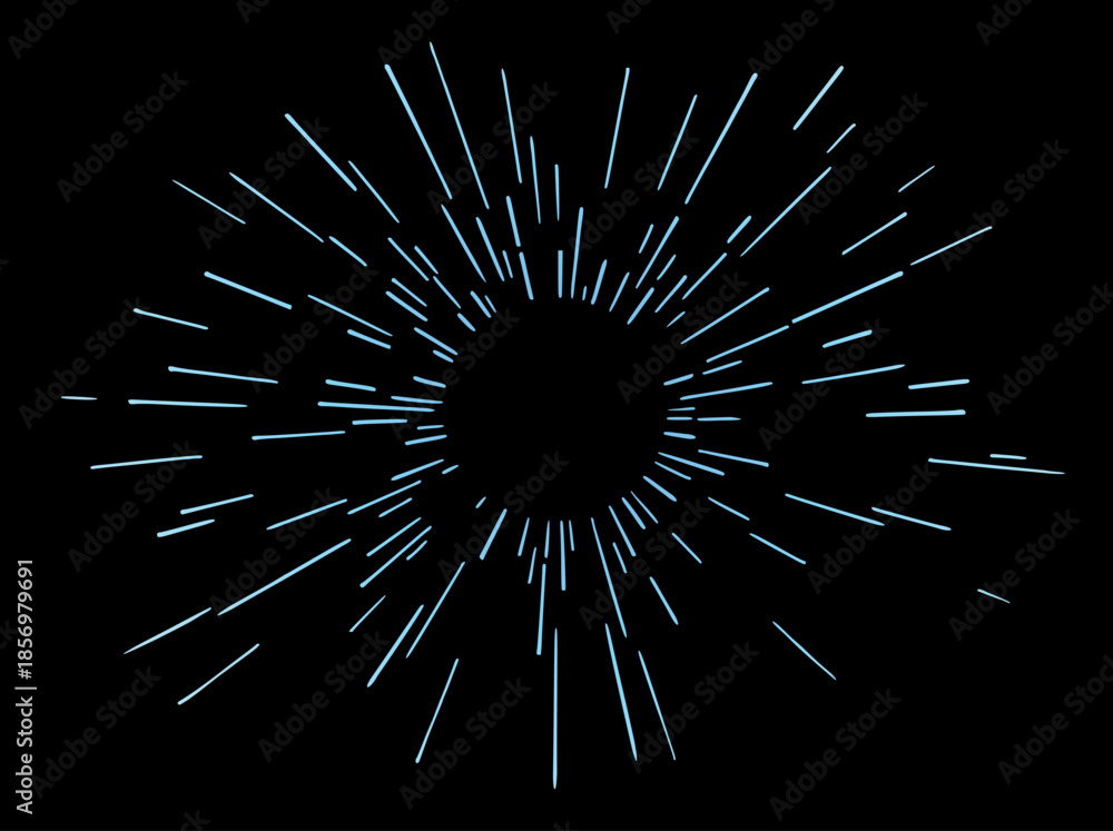 Obraz premium Design of flash light splash