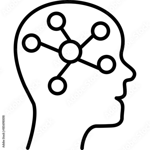 Mind Mapping Diagram Icon