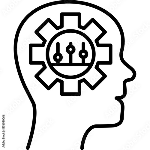 Self Control Head Gear Icon