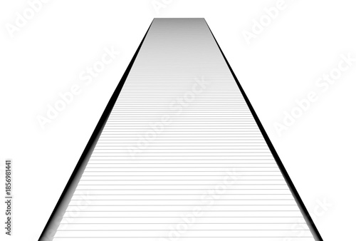 Abstract architecture 3D rendering