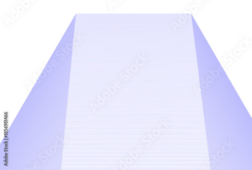 Abstract architecture 3D rendering