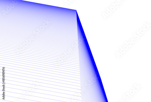 Abstract architecture 3D rendering