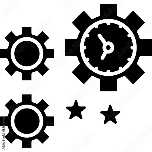 Time Management System Icon