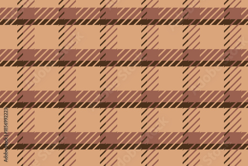 Color twill scotland textile seamless pattern. Fabric texture check tartan plaid. Abstract geometric background for cloth, card, fabric. Monochrome graphic repeating design. Modern squared ornament.