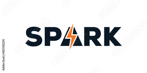 Modern and Elegant Spark Logo Design Vector Icon Template