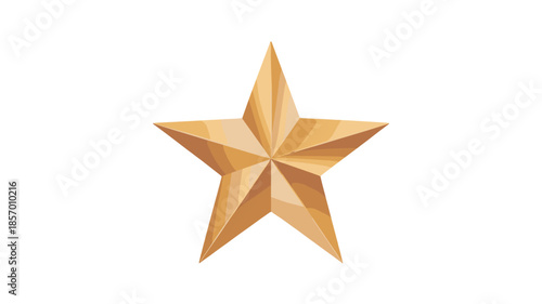 A golden star shines, embodying brilliance and excellence.