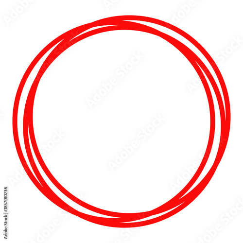 Hand drawn circle