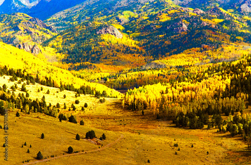 Billede på lærred Pikes Peak Autumn