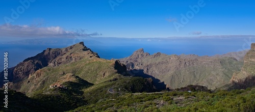 Panorama of Masca valley, Tenerife