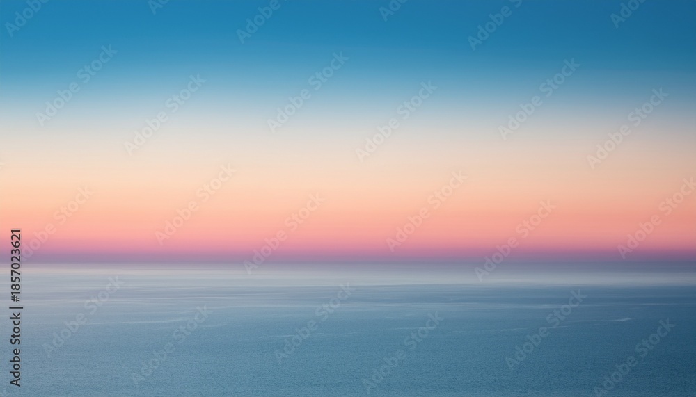 Fototapeta premium Pastel Gradient Horizon
