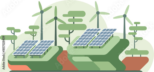 flat-vector-illustration-of-a-smart-green