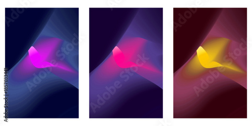 Clean abstract gradient background with smooth color fade for professional graphic and web design, isolated transparent background, editable vector artwork ai illustration file,