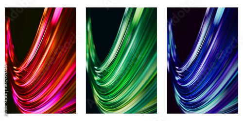 Abstract colorful gradient background with modern transitions for creative layouts and visual projects, isolated transparent background, editable vector artwork ai illustration file,