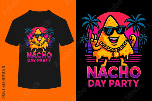 Nacho Average Day Funny Mexican Food Lover Tee T-Shirt
