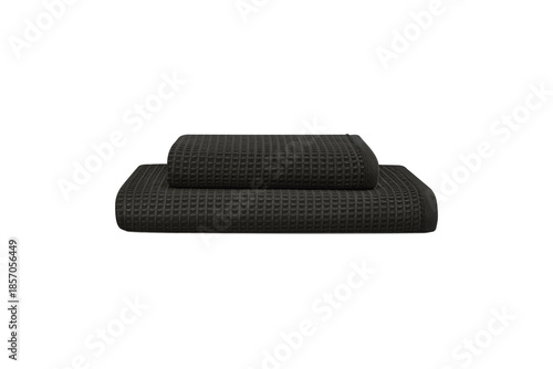 Eco spa towel, Ecoconscious textured cotton spa towel, Elegant neutraltoned organic cotton towel for relaxation use, Sustainable and ecofriendly organic cotton towel suitable for home and spa