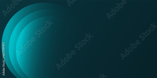 Dark blue abstract background with glowing curve. Shiny blue gradient geometric element. Dynamic curved lines graphic. Modern futuristic technology concept. vector EPS10